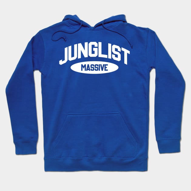 Junglist Massive Hoodie by Drum And Bass Merch